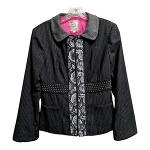Vintage Nanette Lepore black blazer jacket